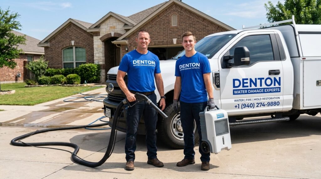 Water Damage Restoration in Denton, TX